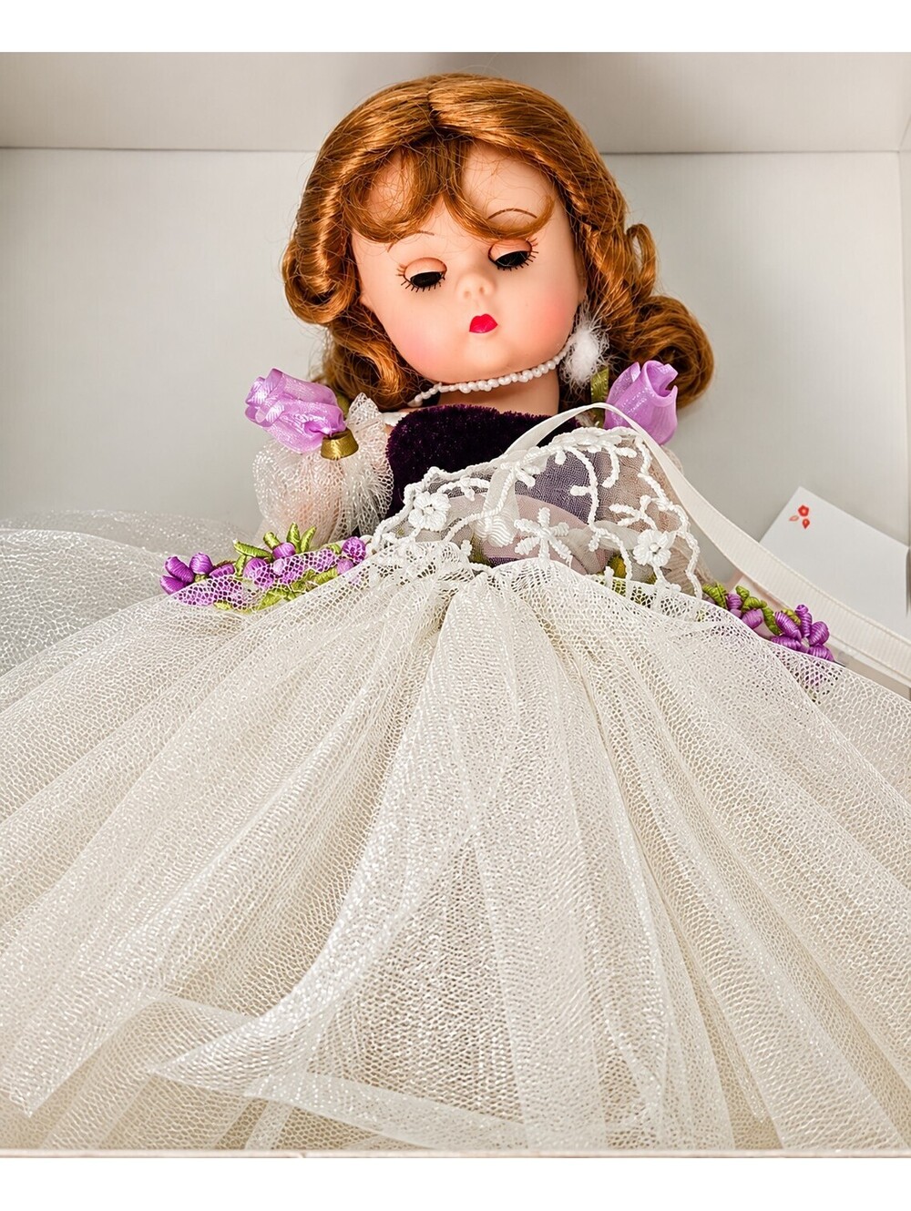 Madame Alexander Lavender Bouquet 8" Doll #30895 Original Box & Tags